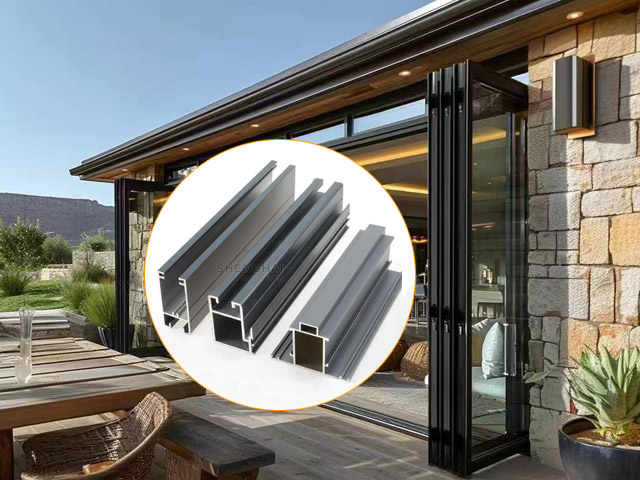 Aluminum profile for door & window