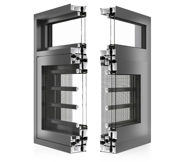 Aluminum profile for window and door