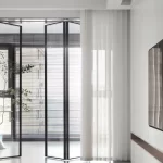 Can folding doors be chosen for room decoration?
