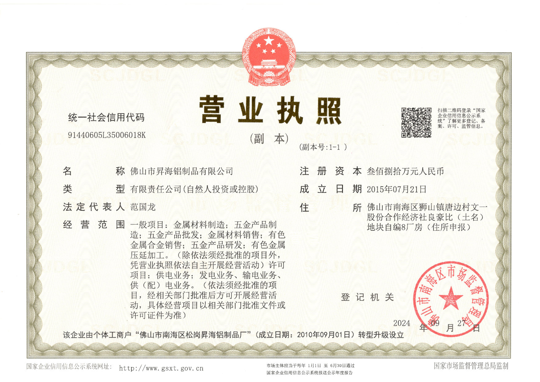 Business License
