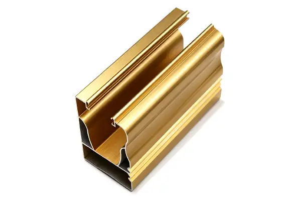 Electrophoretic coating aluminum profile featuring smooth and uniform surface finish