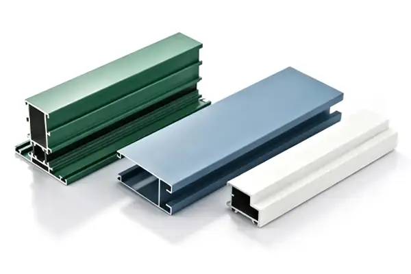Powder coated aluminum profiles in multiple colors for durable architectural applications