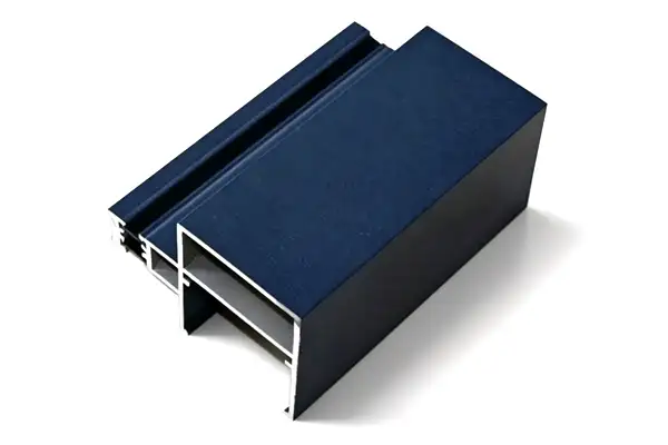 PVDF coating aluminum profile with weather-resistant fluorocarbon finish for custom doors and windows