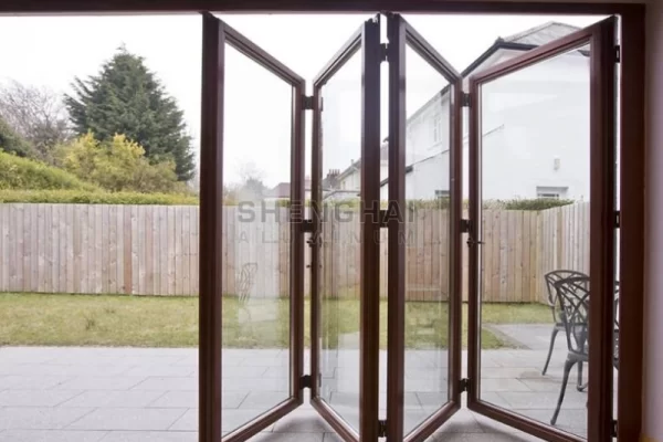Commercial folding doors