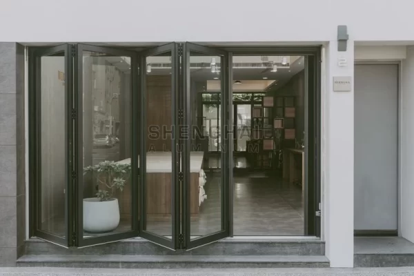 Kitchen folding doors